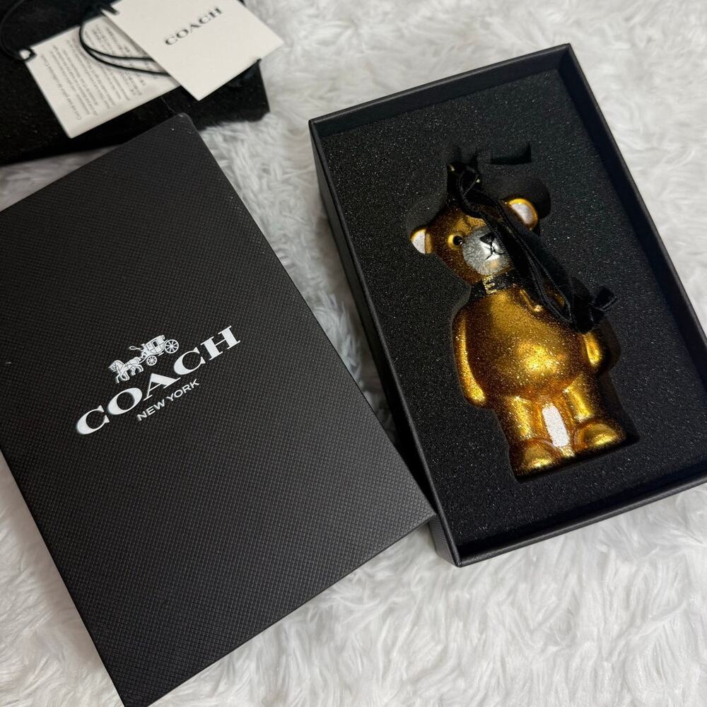 Coach Bear Ornament (Style CCD51) - Picture 3 of 4